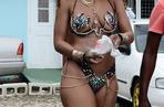 Rihanna podczas karnawału na Barbadosie
