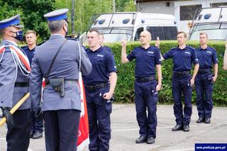 Nowi policjanci na Warmii i Mazurach