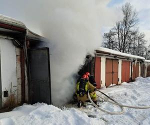 Tragiczny pożar w Jaworznie. W garażu zginął mężczyzna