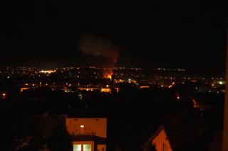 Pożar przy Wierzbowej w Starachowicach