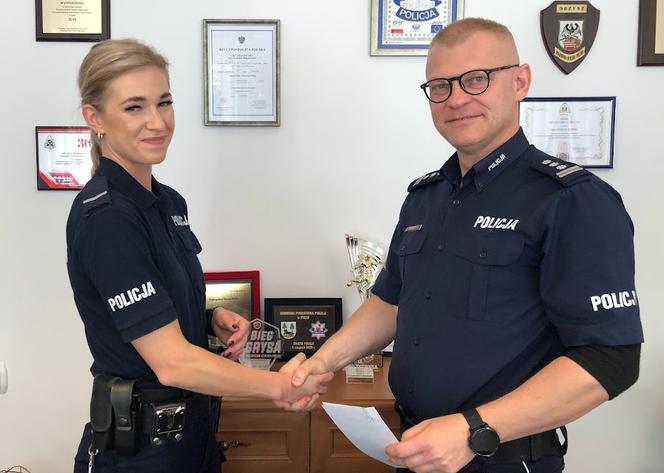 Na Mazurach jak w "Słonecznym patrolu". Policjantka Pamela uratowała tonące dzieci