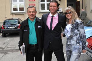 Radek Majdan przyszedł z rodzicami do sądu (ZDJĘCIA!)