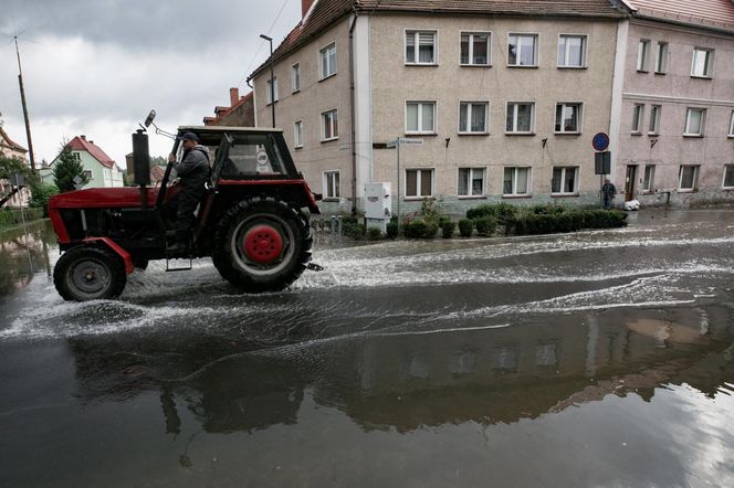 Wleń zalała największa woda w historii. Fala była większa niż w 1997 roku