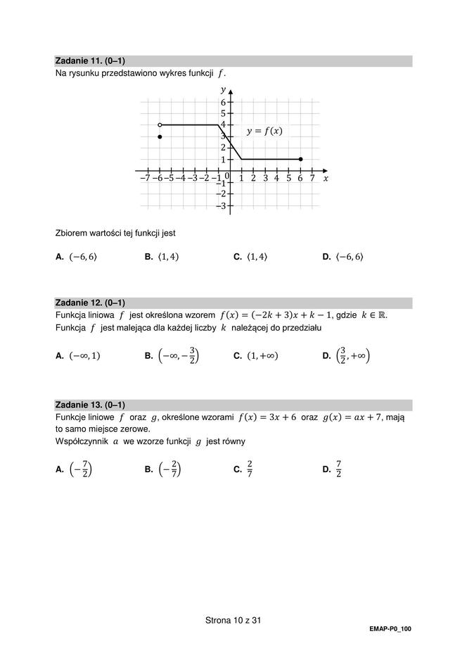 Matura 2024: matematyka. Arkusze CKE i odpowiedzi. Poziom podstawowy [Formuła 2015]