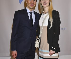 Kamil Stoch z żoną na Konkursie Chopinowskim
