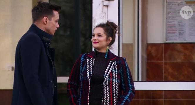 Na Wspólnej odc. 2905. Darek (Michał Mikołajczak), Kasia (Julia Chatys)