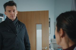 	M jak miłość odc. 1867.  Kasia (Paulina Lasota), Jakub Karski (Krzysztof Kwiatkowski)