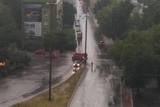 Opole. Ulice zamieniły się w potoki! Tak wyglądało centrum miasta w czwartek 24.06.21 r. [ZDJĘCIA]