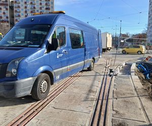 Budowa tramwaju do Dworca Zachodniego w listopadzie 2025 r.
