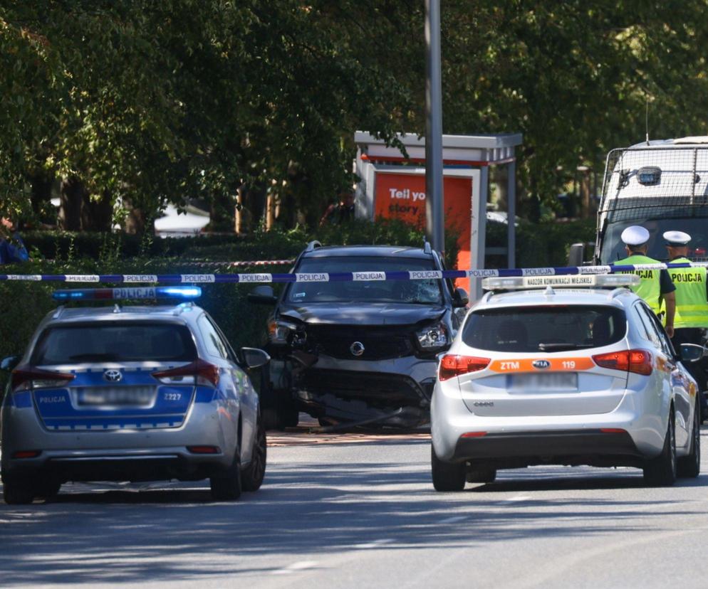 Wypadek na Woronicza w Warszawie. Do sieci trafiło wstrząsające nagranie