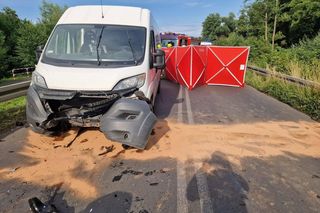 Wypadek motocyklisty 