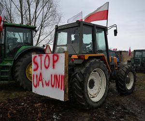 Protest rolników w Medyce