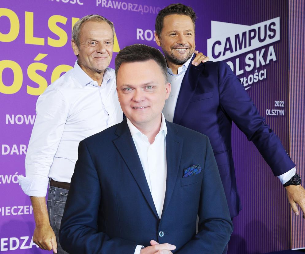 Tusk, Holownia i Trzaskowski