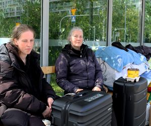 Ukrainki od miesięcy żyją na przystanku na Ochocie. Kobiety nie chcą się stamtąd wynieść