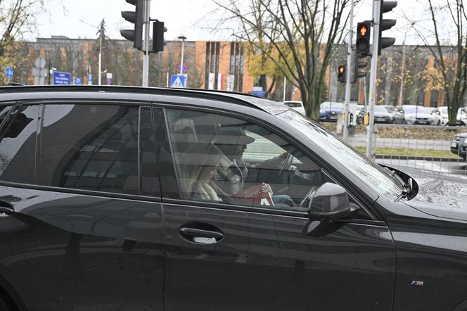 Marcin Rogacewicz przyjechał po Agnieszkę