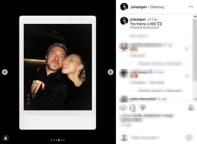 Wojciech Łozo Łozowski zabrał dziewczynę na premierę "Vinci2"