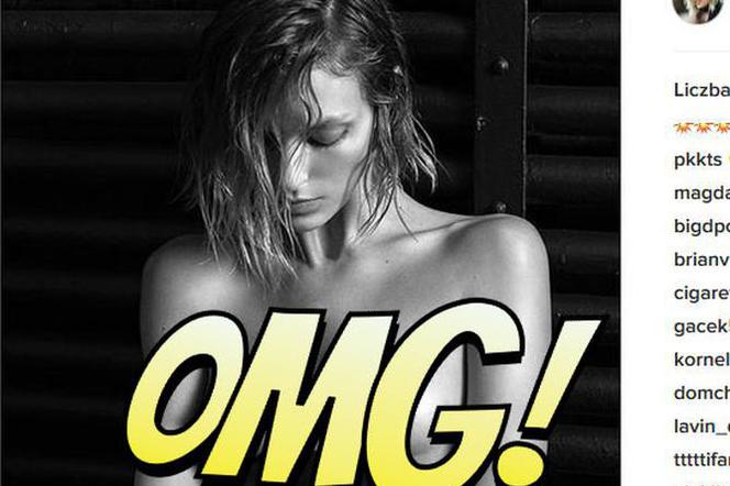 Anja Rubik topless