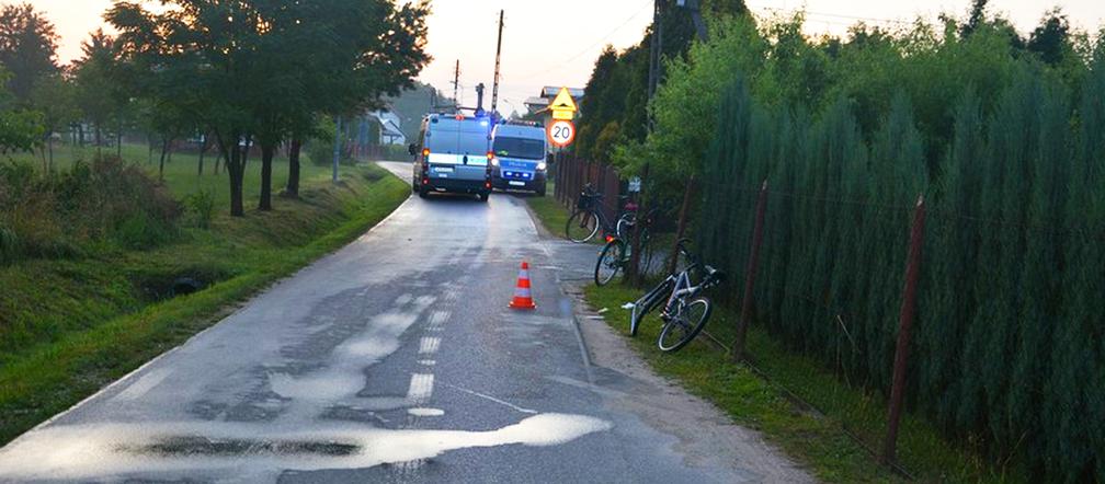 Poważny wypadek rowerzystów w Krośnie