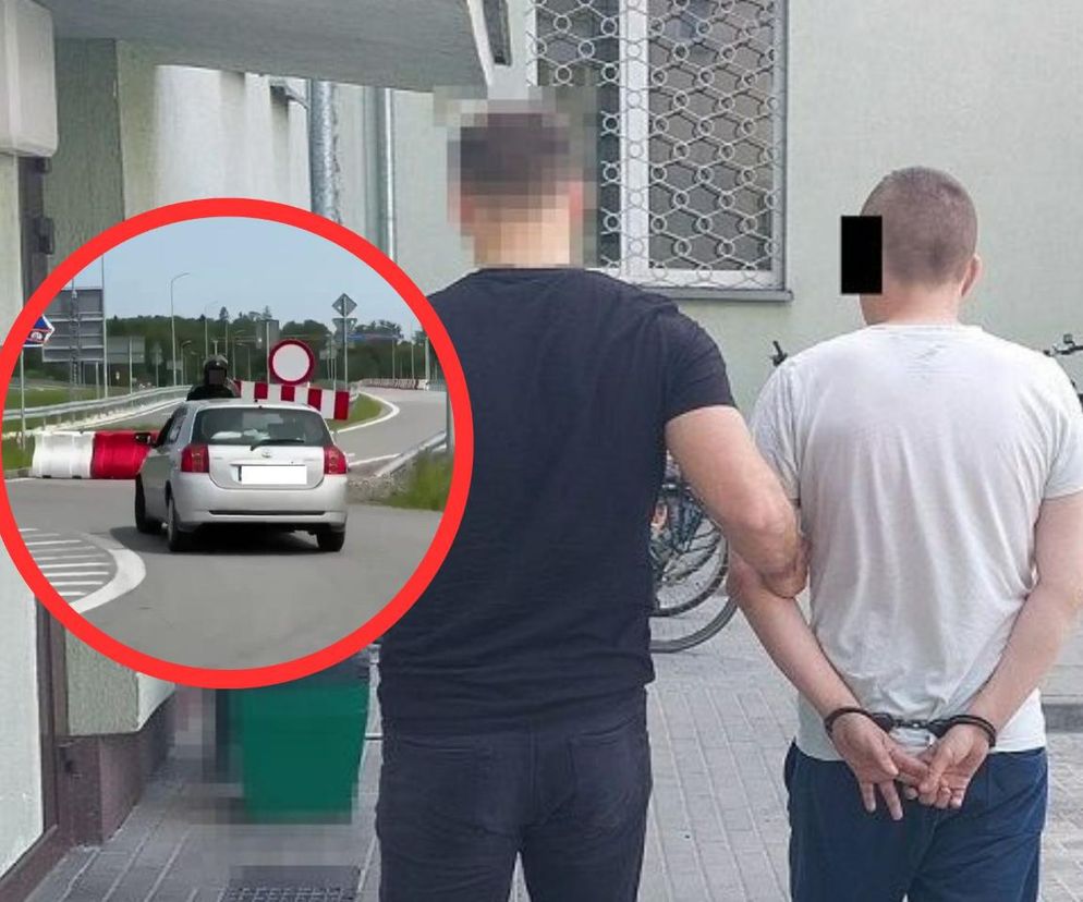 Motocyklista chciał zatrzymać pijanego kierowcę. Ten „wziął go na maskę”