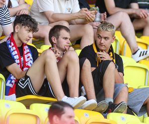 Kibice na meczu GKS Katowice - Arka Gdynia