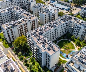 Nowe osiedla na pograniczu Kamionka i Grochowa w Warszawie