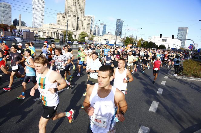 Uczestnicy 46. edycji Nationale-Nederlanden Maratonu Warszawskiego