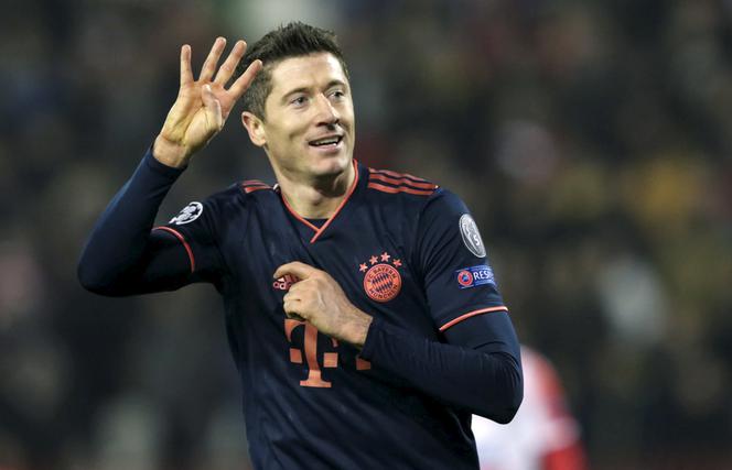 4 gole Lewandowskiego