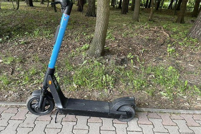 Kolejne zdarzenie z udziałem hulajnogi elektrycznej