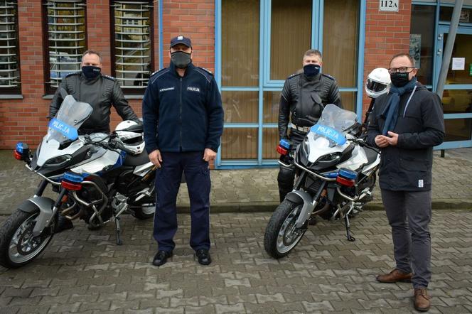 Nowe motocykle dla sopockich policjantów