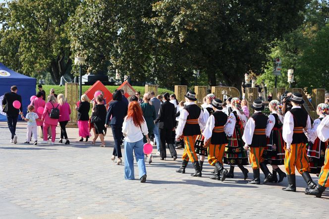 W centrum Lublina królował róż! Przez miasto przeszedł Marsz Różowej Wstążki