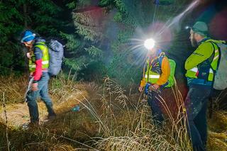 Akcja poszukiwawcza w Bieszczadach [GALERIA]