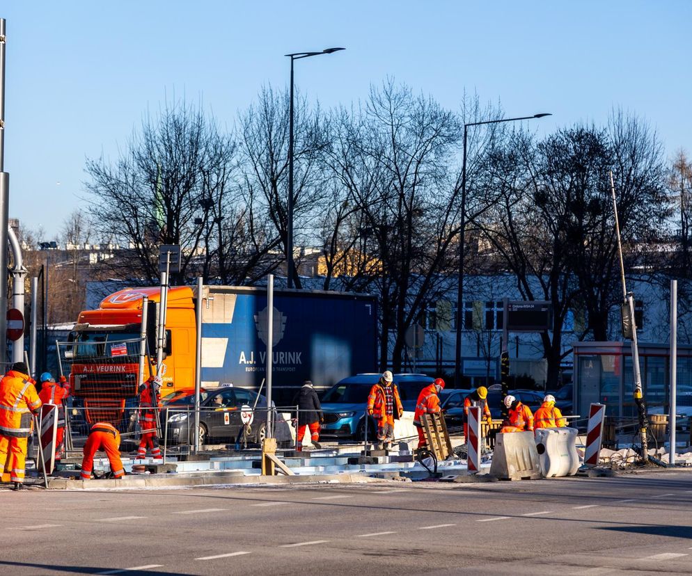 Tramwaj na Kasprzaka - styczeń 2024 