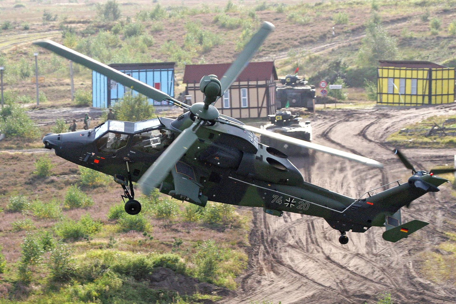 NIemiecki śmigłowiec Tiger PAH-2