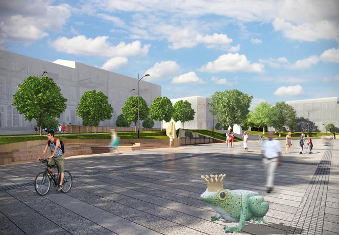 Plac Wolności w Kielcach