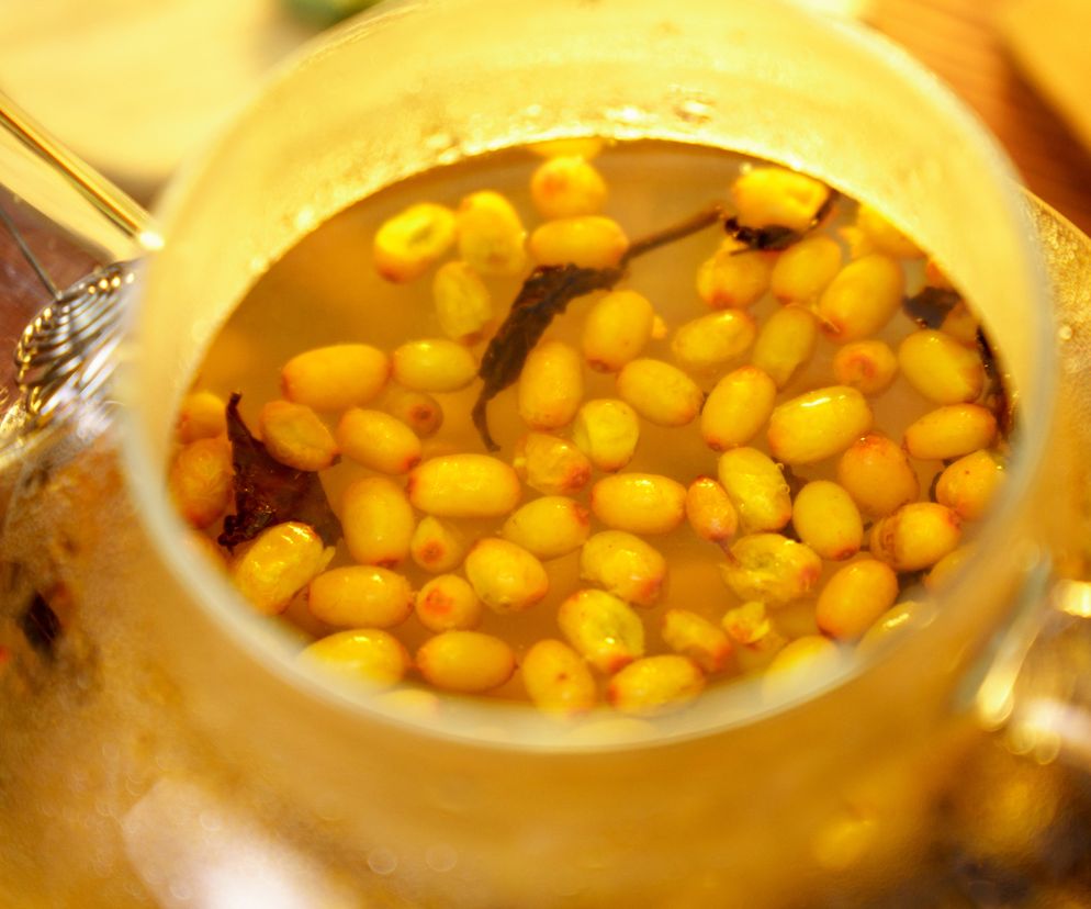 Owoce rokitnika są bogate w 14 różnych witamin, w tym niesamowicie wysoką dawkę witaminy C.