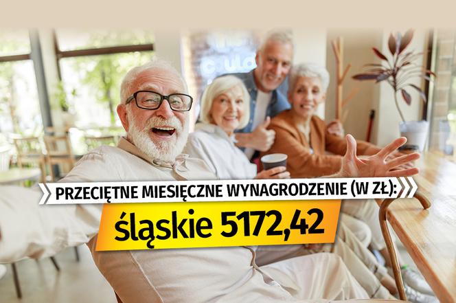 Przeciętne miesięczne wynagrodzenie (w zł)