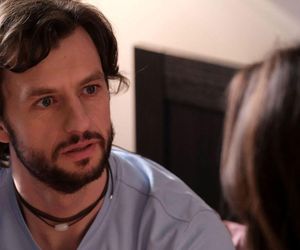 M jak miłość odcinek 1871 ostatni finał sezonu. Kasia (Paulina Lasota), Mariusz (Mateusz Mosiewicz) 