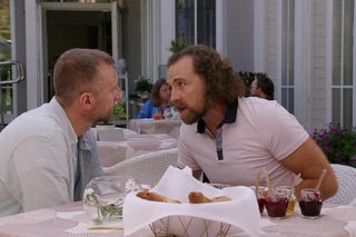 M jak miłość odc. 1835. Bartek (Arkadiusz Smoleński), Tomasz (Ziemowit Wasielewski)