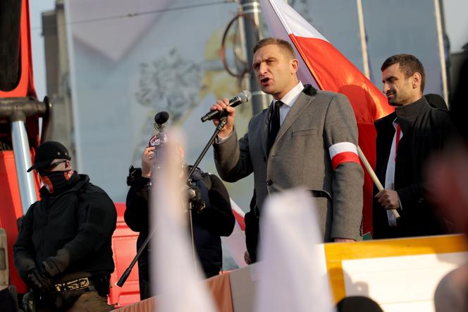 Marsz Niepodległości Robert Bąkiewicz