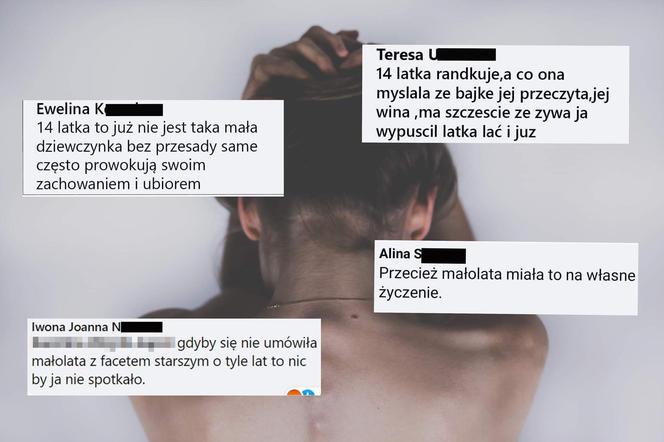 Chorzów: 14-latka zgwałcona na randce. Obrzydliwe wpisy ludzi w sieci. To jej wina!