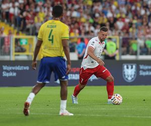 Ronaldinho na Stadionie Śląskim w meczu gwiazd Polska - Brazylia