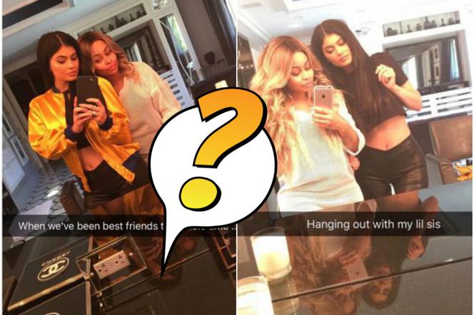 Selfie Kylie Jenner i Blac Chyny