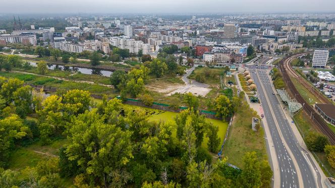 Port Praski - widok z drona, wrzesień 2024