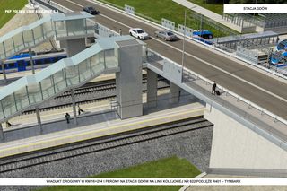 Budowa linii Podłęże - Gdów. Do 2029 roku powstaną nowe tory, mosty, wiadukty i przeszło 900-metrowy tunel. 