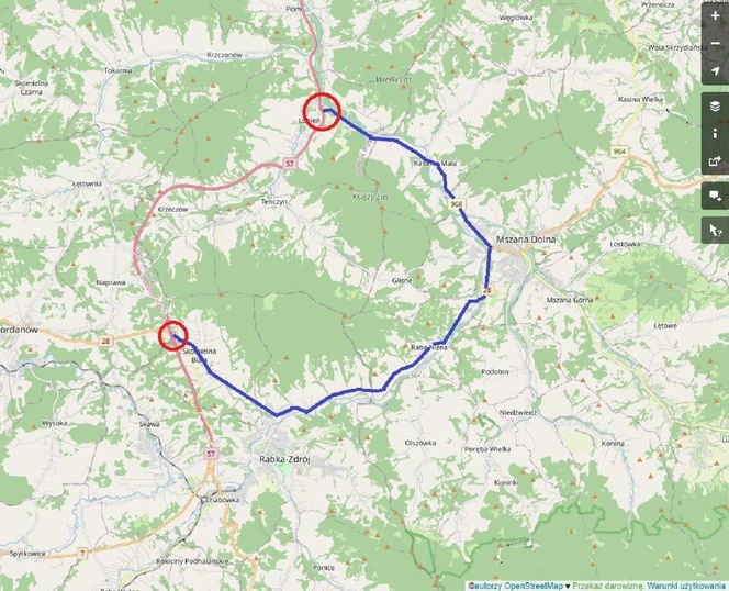 Tunel na zakopiance całkowicie zamknięty. Drogowcy wyznaczyli objazd