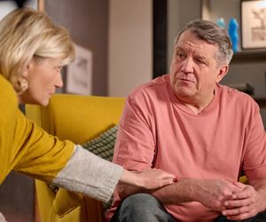 Na Wspólnej odc. 4061: Danka (Lucyna Malec), Marek (Grzegorz Gzyl)