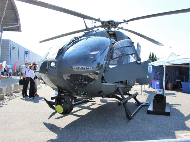 Lekki śmigłowiec H145M na MSPO 2024