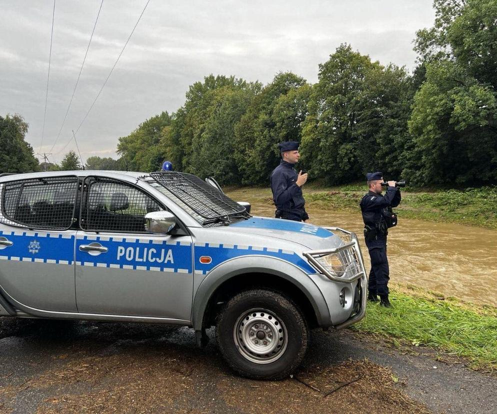 Policja Wielkopolska powódź