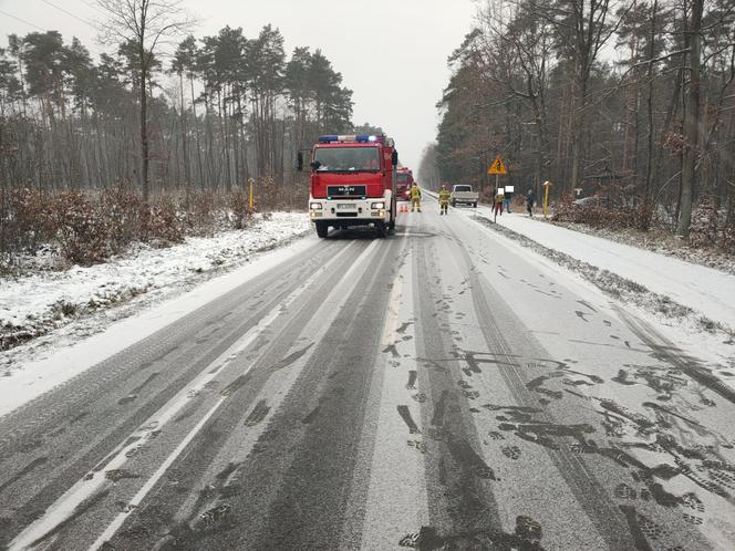 Noga z gazu kierowcy! Na drogach prawdziwa zima i kolizje 