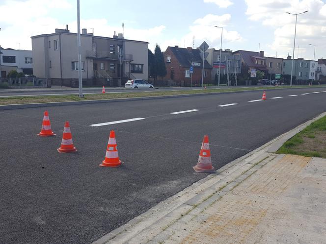 Ostatnie prace na ul. Szybowników w Lesznie